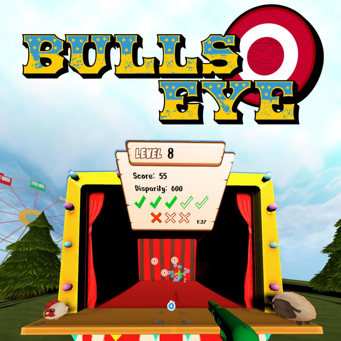 new vivid vision game bullseye image