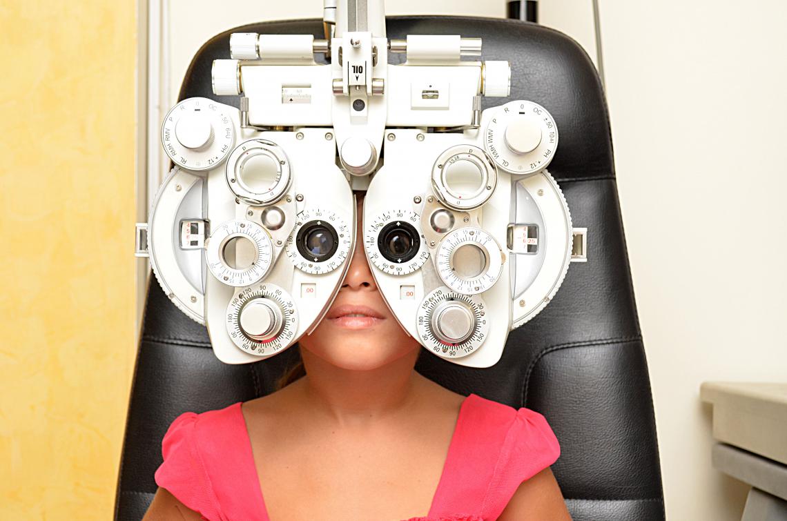 eye exam child